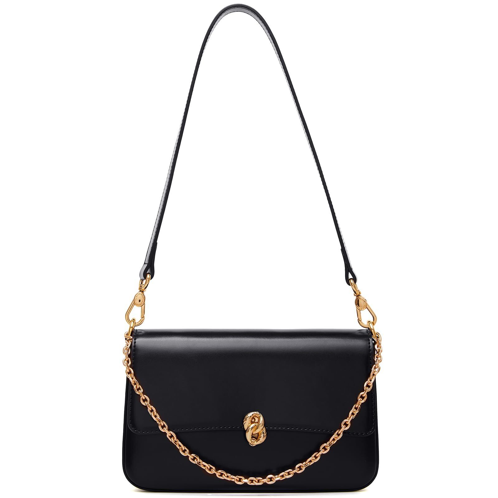4797 La Festin Satchels Bag Small Leather Bag : Black Designer Satchel